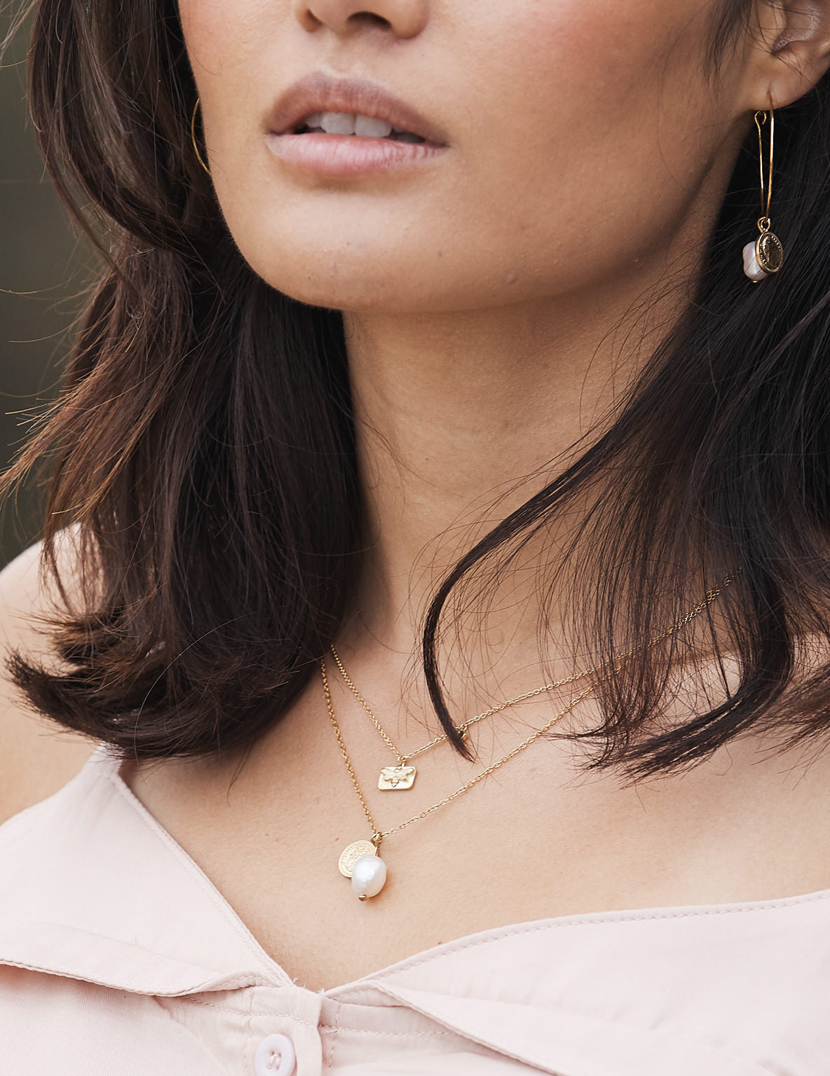 Pastiche  Siren Necklace - J1087YGPL_40