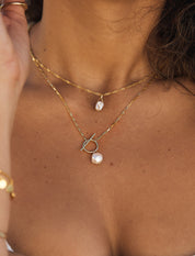 Pastiche  Athena Necklace - J1184YGPL_44