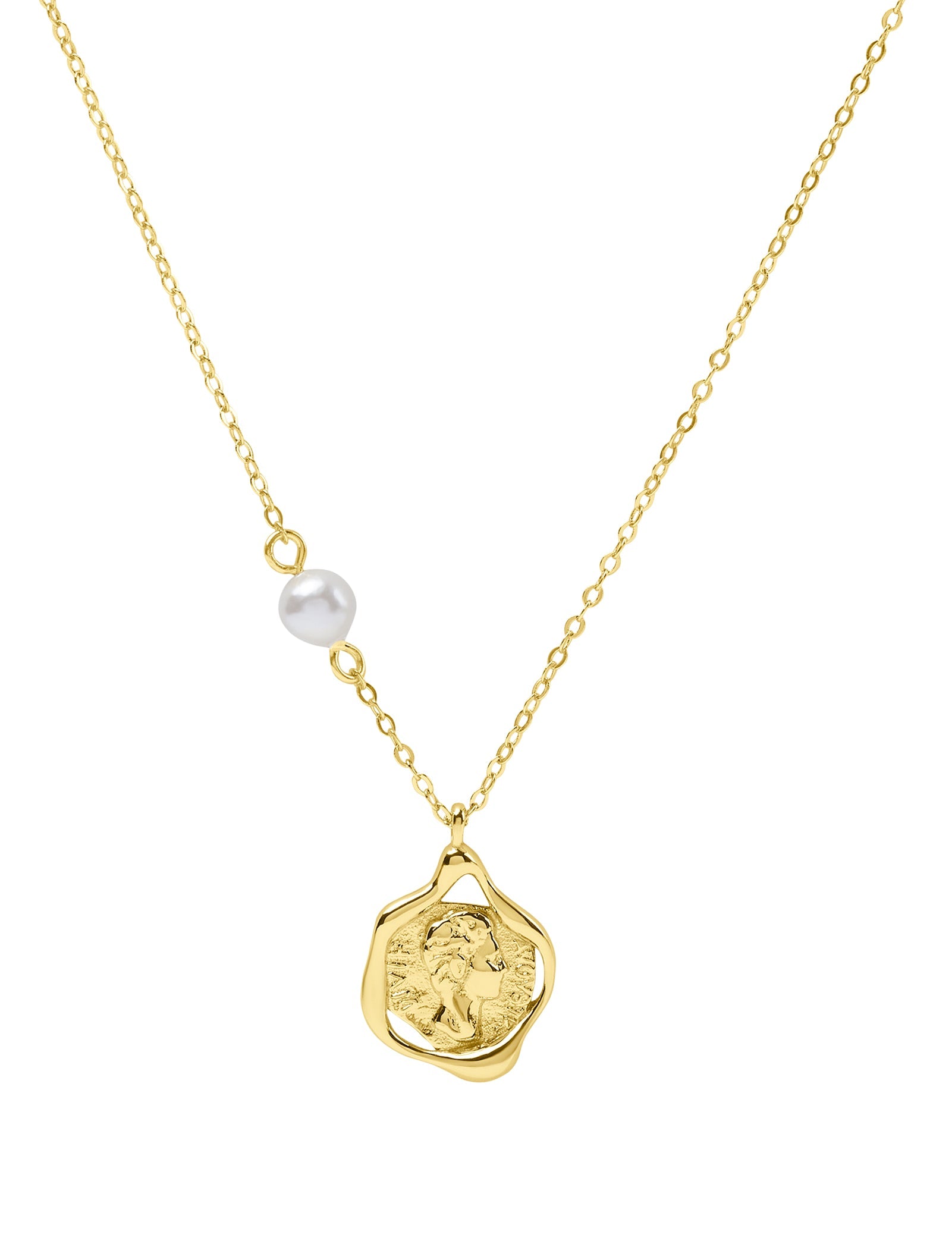 Pastiche  Farris Necklace - J1202YGPL_40