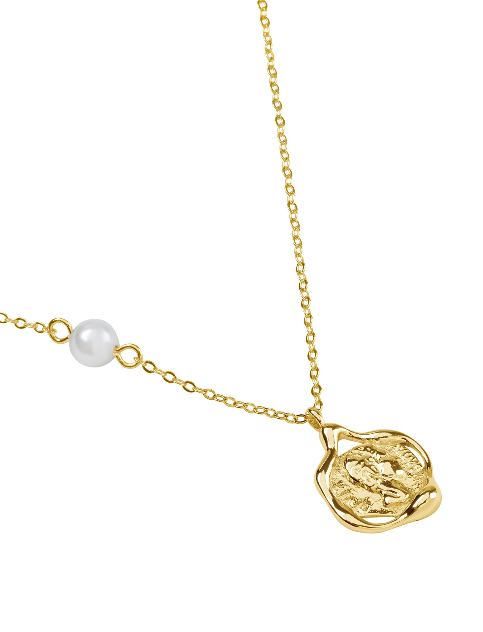 Pastiche  Farris Necklace - J1202YGPL_40