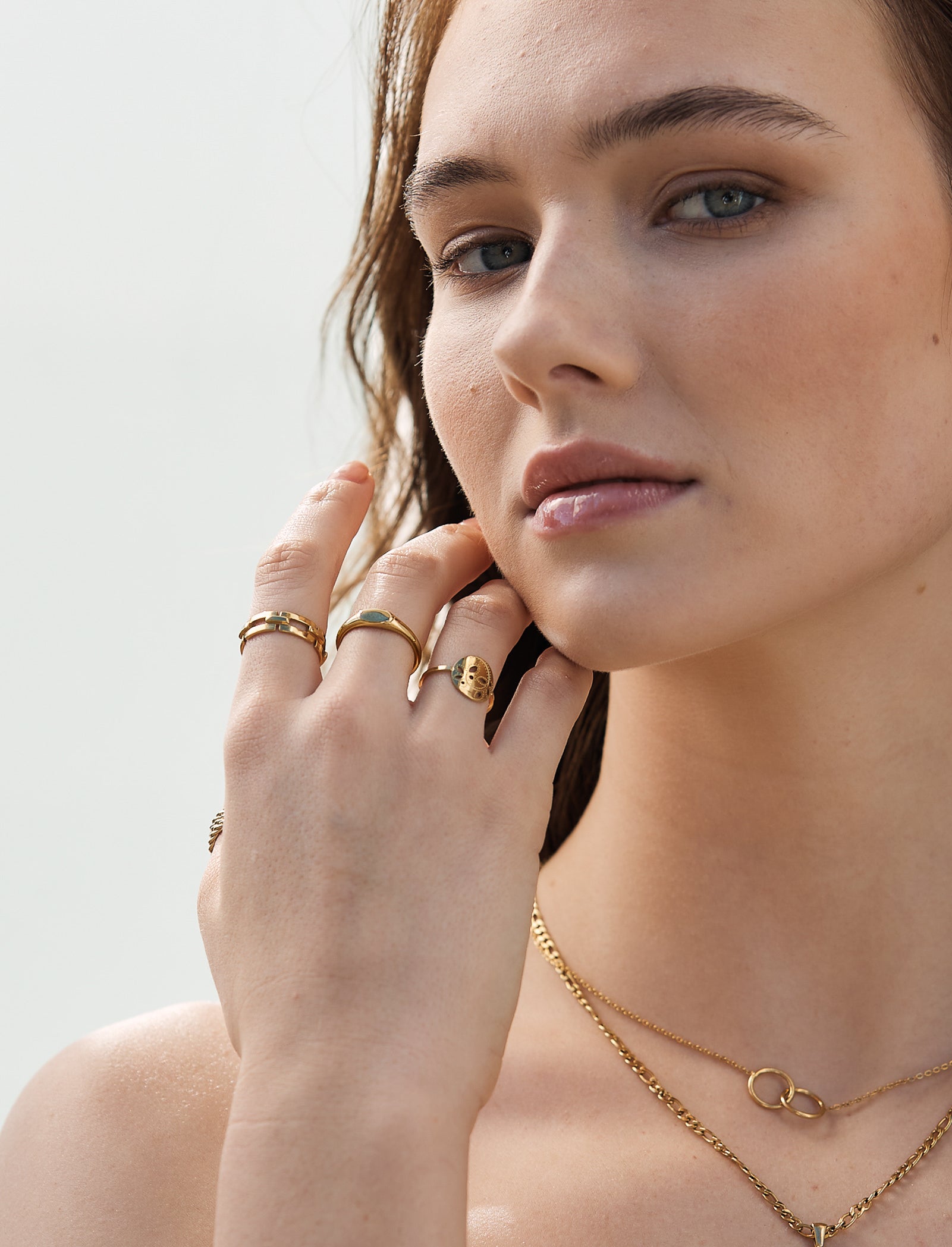 Pastiche  Radiance Ring - R1219YG-N