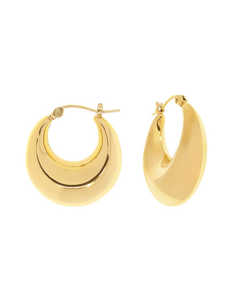 Pastiche  Wide Cali Hoops -
