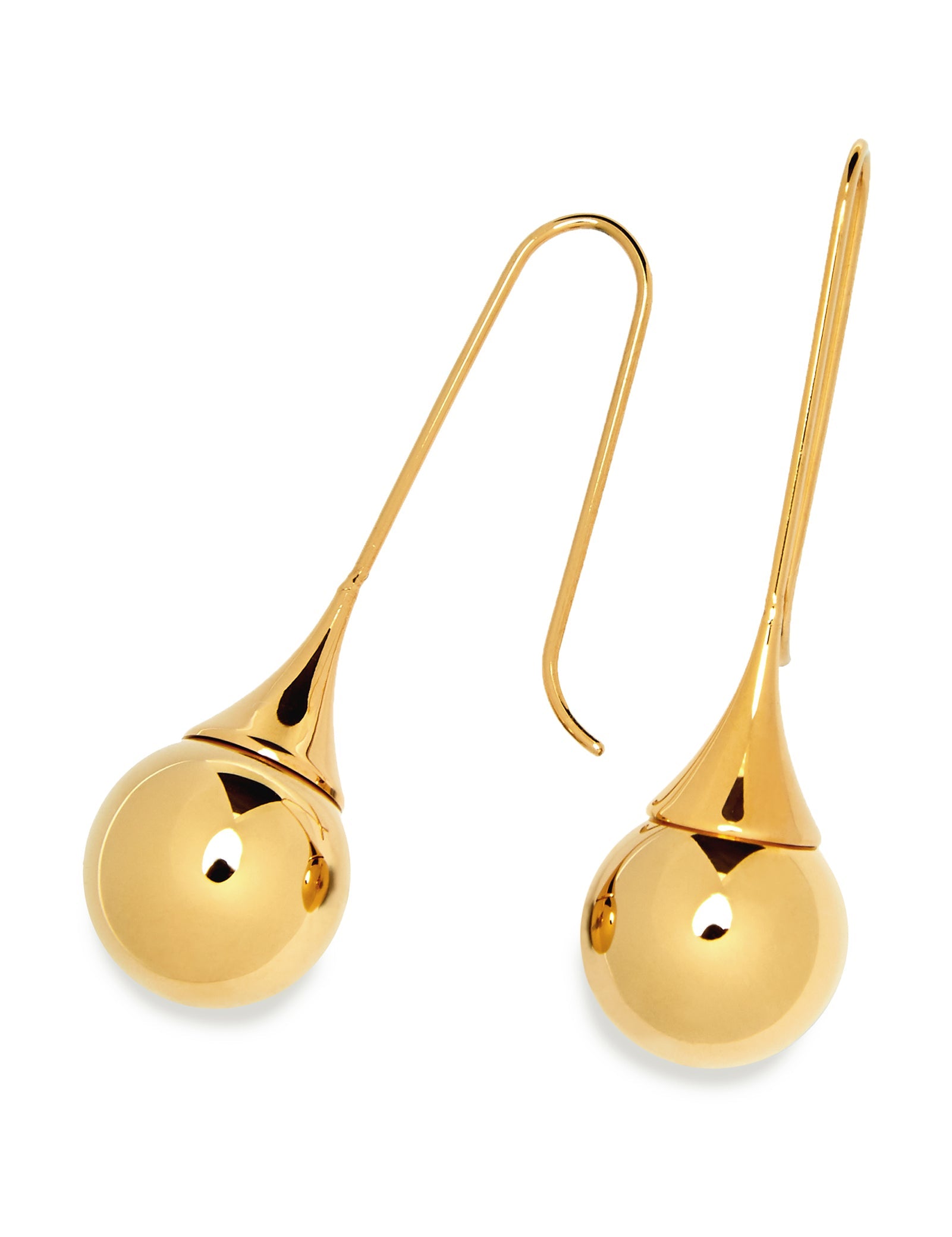 3 ball discount drop earrings