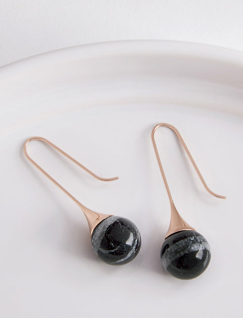 Pastiche  Marble Earrings -
