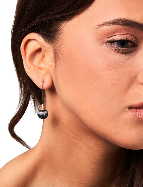 Pastiche  Marble Earrings -