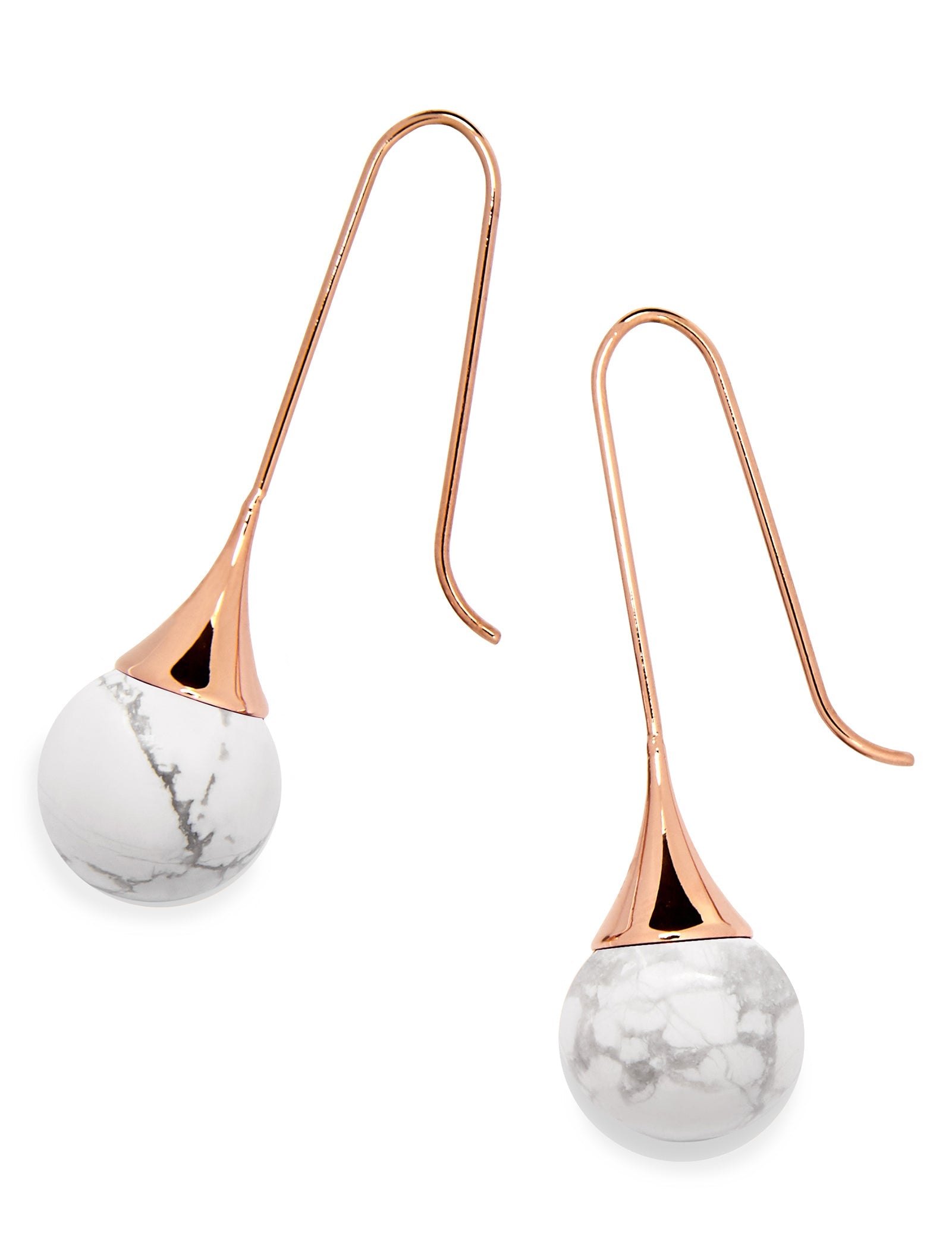 Pastiche  Marble Earrings - E1587WHRG