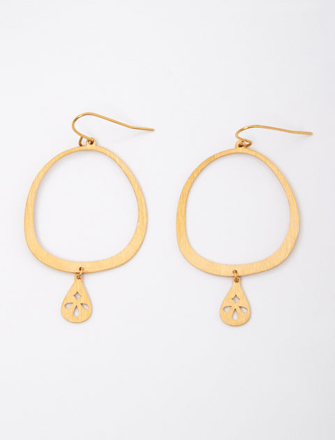 Pastiche  Clover Earrings - E1849YG