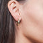 Pastiche  Rippling Stream Hoops - E1948YG
