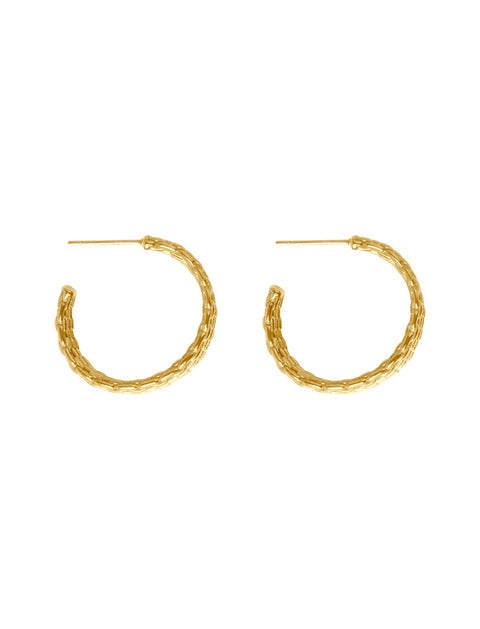 Pastiche  Woven Hoops - E1974YG
