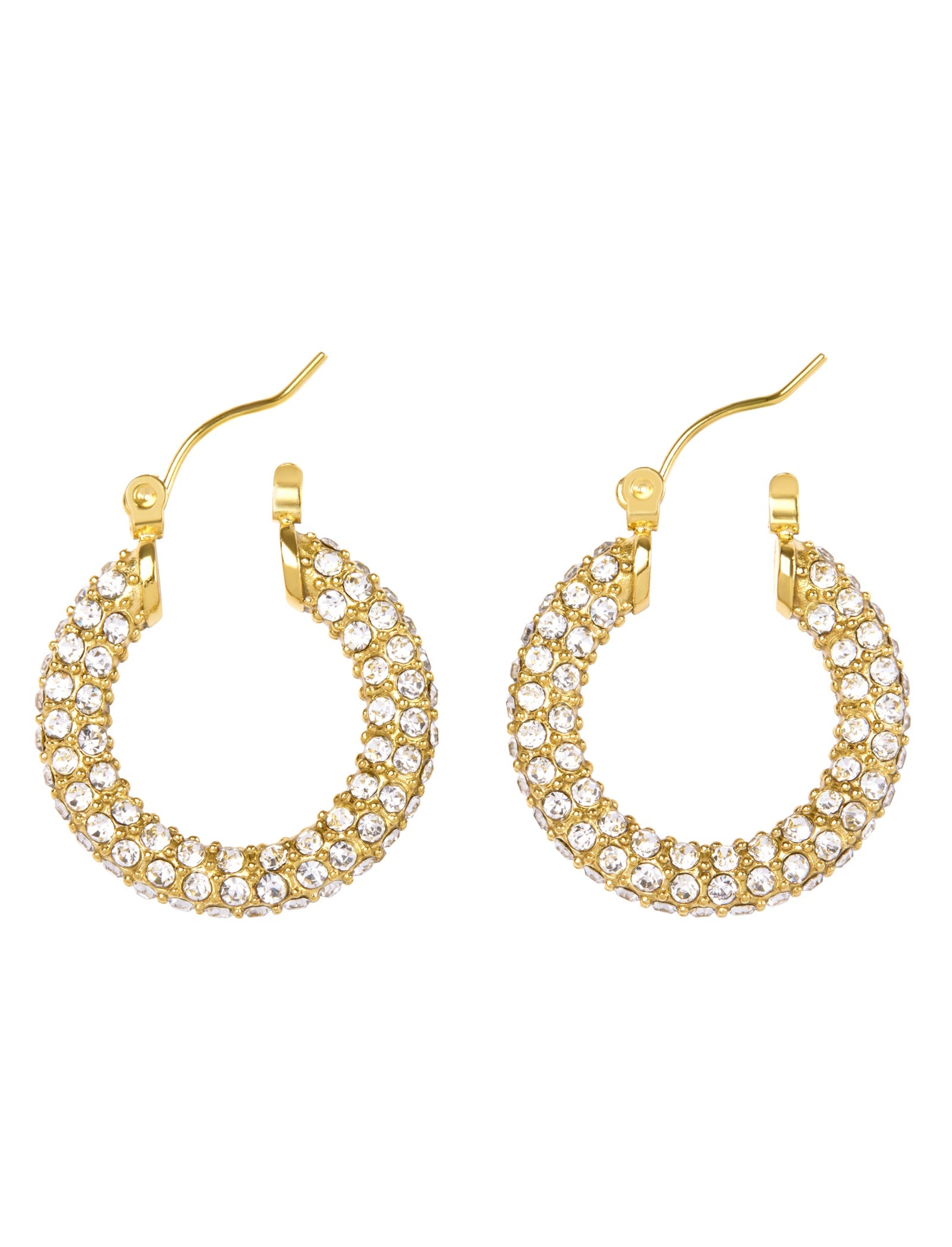 Sparkly hoops on sale