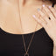 Pastiche  White Orchid Necklace - J1086RG_75