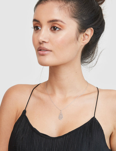 Pastiche  Moon Flower Necklace - J1091_42