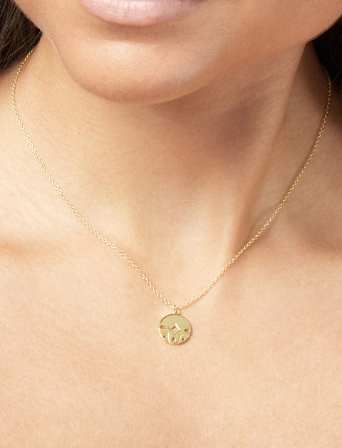 Pastiche  Villa Necklace - J1122YG_40