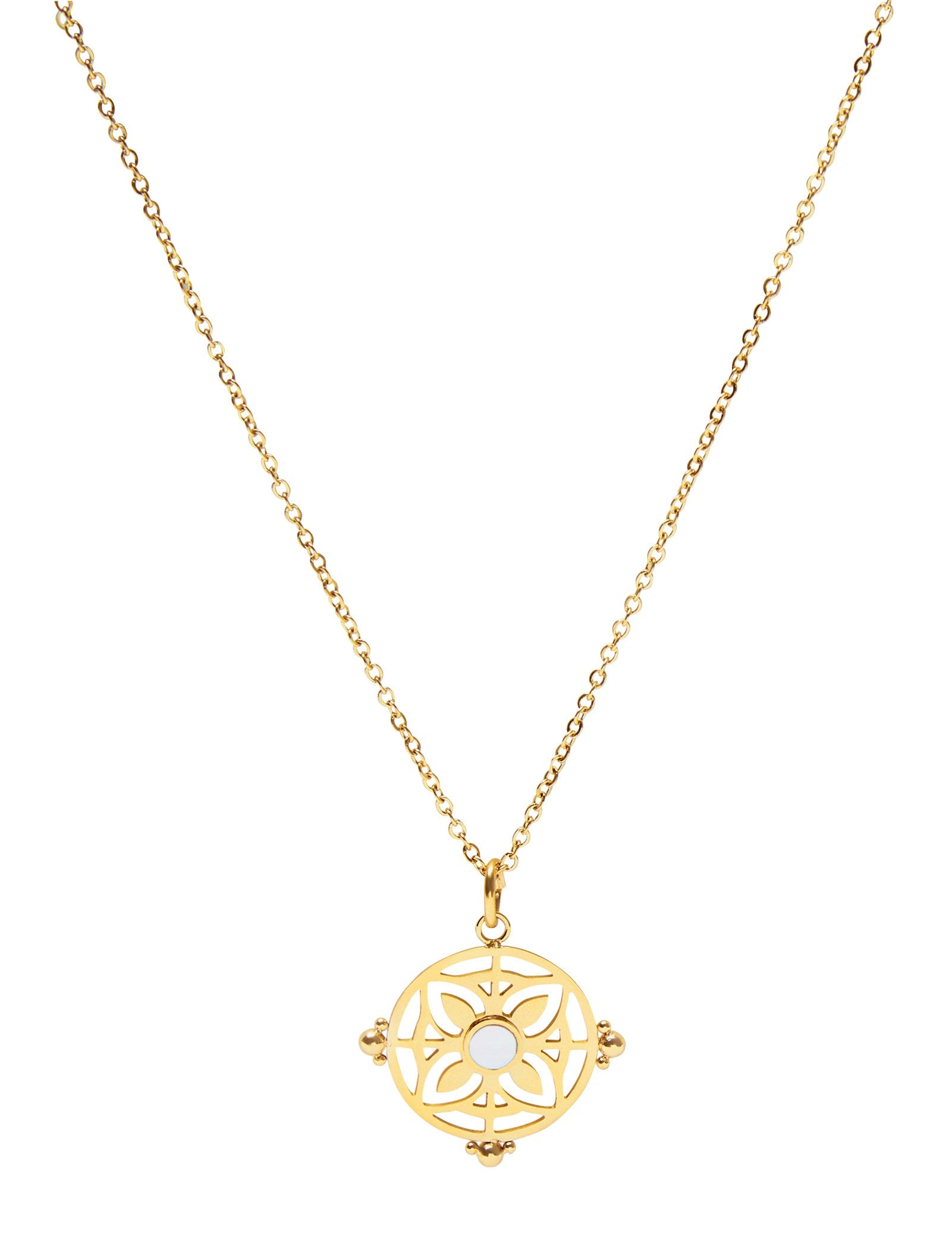 Sila Necklace - Bohemian Inspired Gold Plated Design | Pastiche
