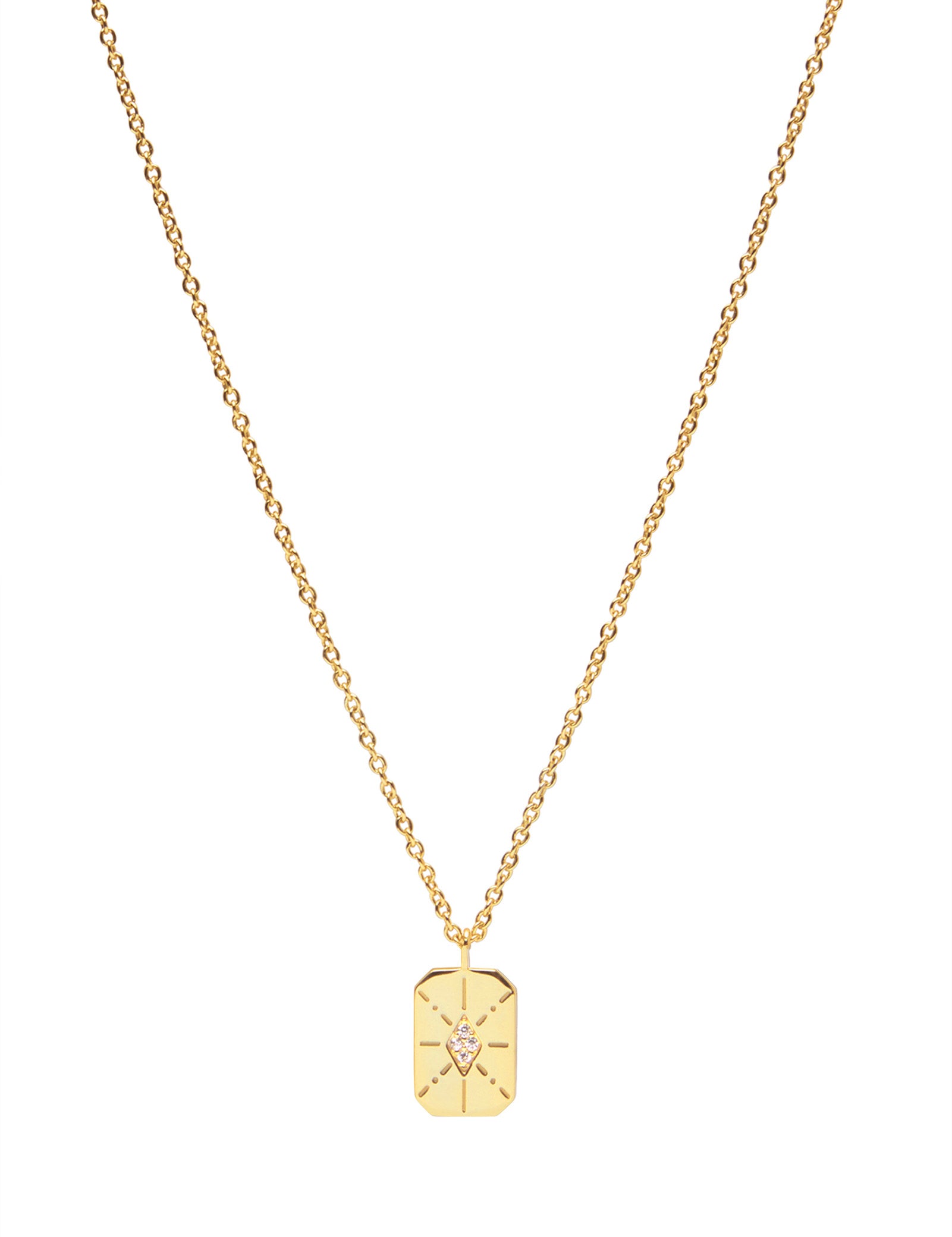 Pastiche  Inner Glow necklace - J1167YGCZ_42