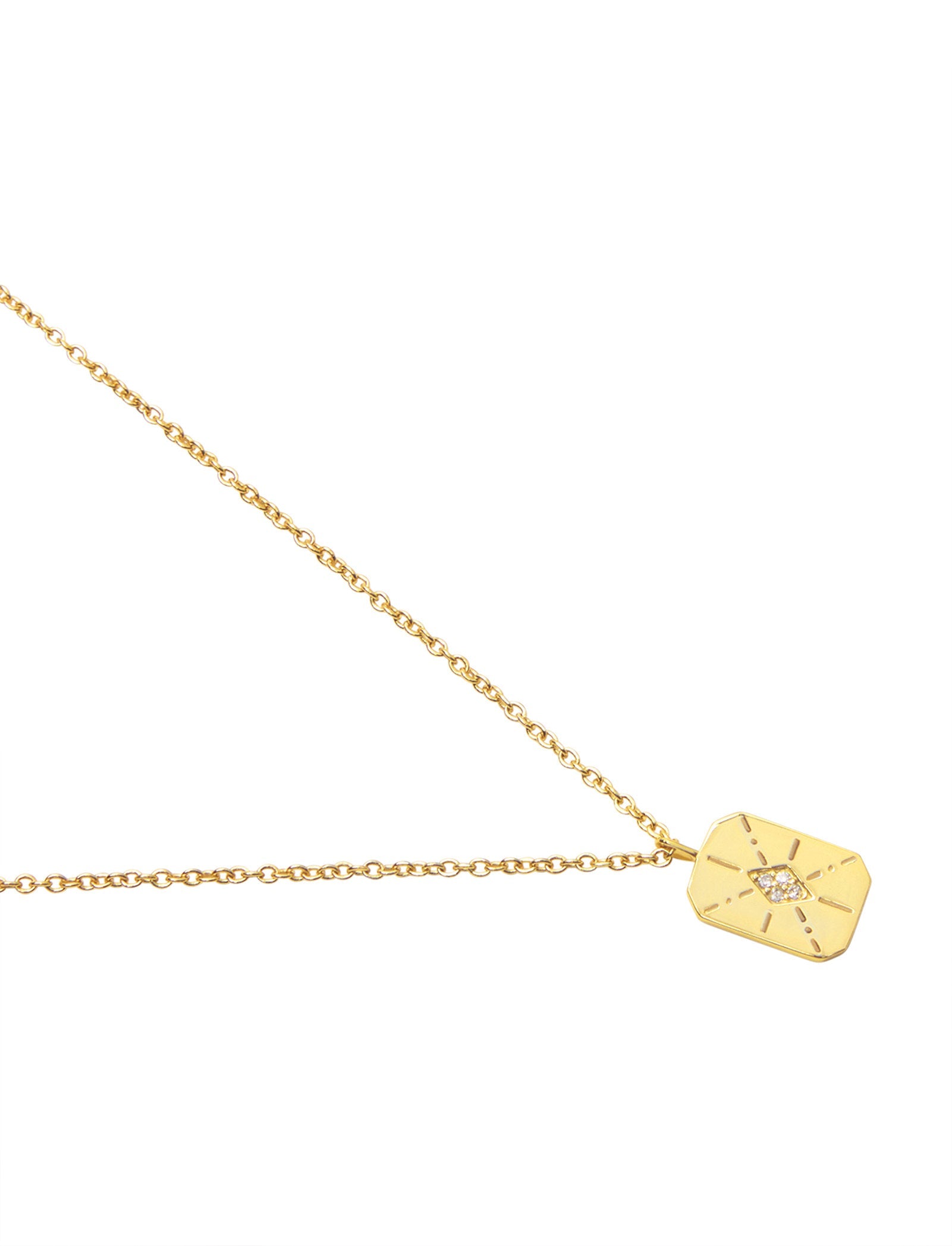 Pastiche  Inner Glow necklace - J1167YGCZ_42