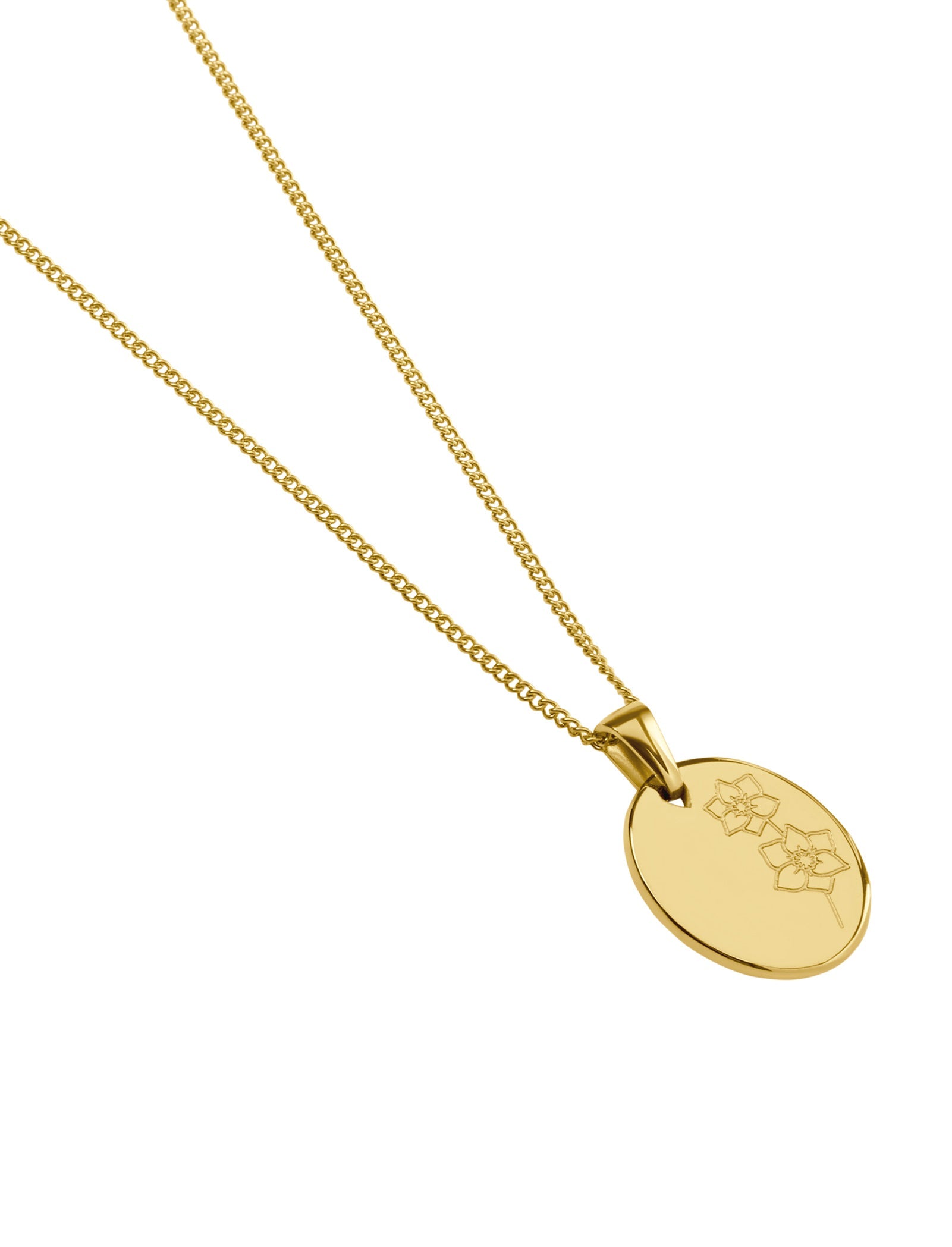Pastiche  Birth Flower Necklace - J1170YG/DEC_45