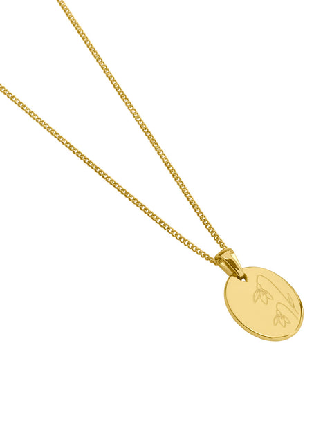 Pastiche  Birth Flower Necklace -