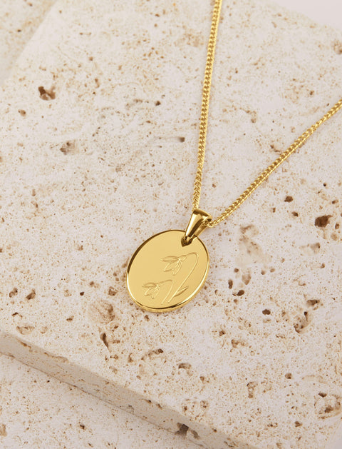 Pastiche  Birth Flower Necklace -