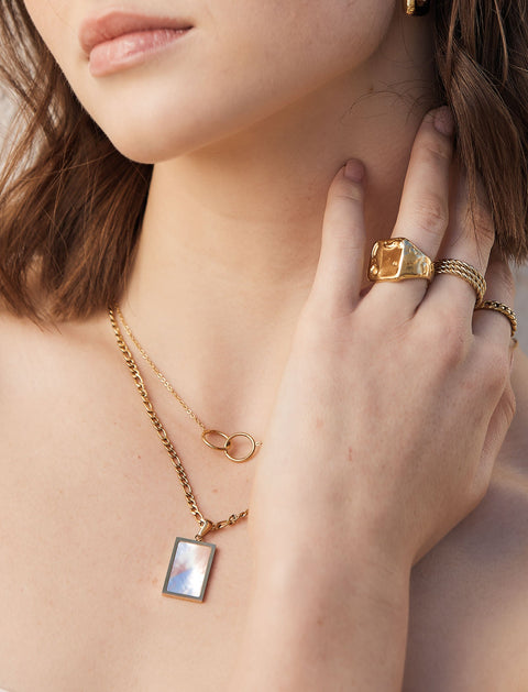 Pastiche  Island Shores & Ocean Song Necklace -