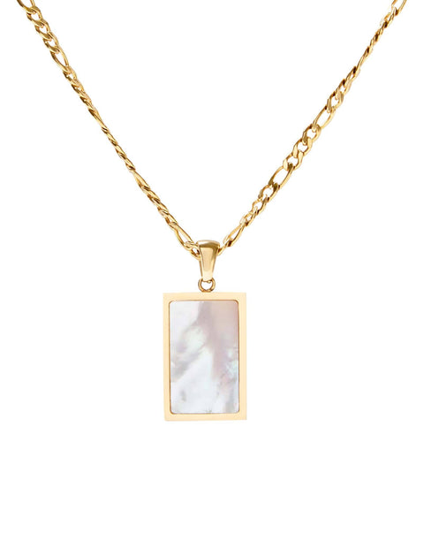 Pastiche  Island Shores & Ocean Song Necklace - J1180YGMOP_46