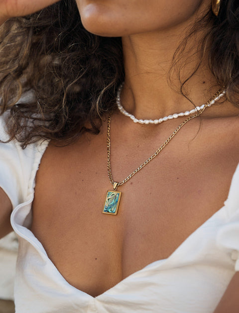 Pastiche  Island Shores & Ocean Song Necklace -