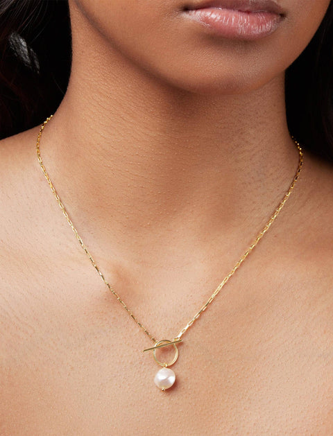 Pastiche  Athena Necklace - J1184YGPL_44