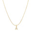 Pastiche  Initial Necklace (A-Z) - J1194YGCZ/A_45