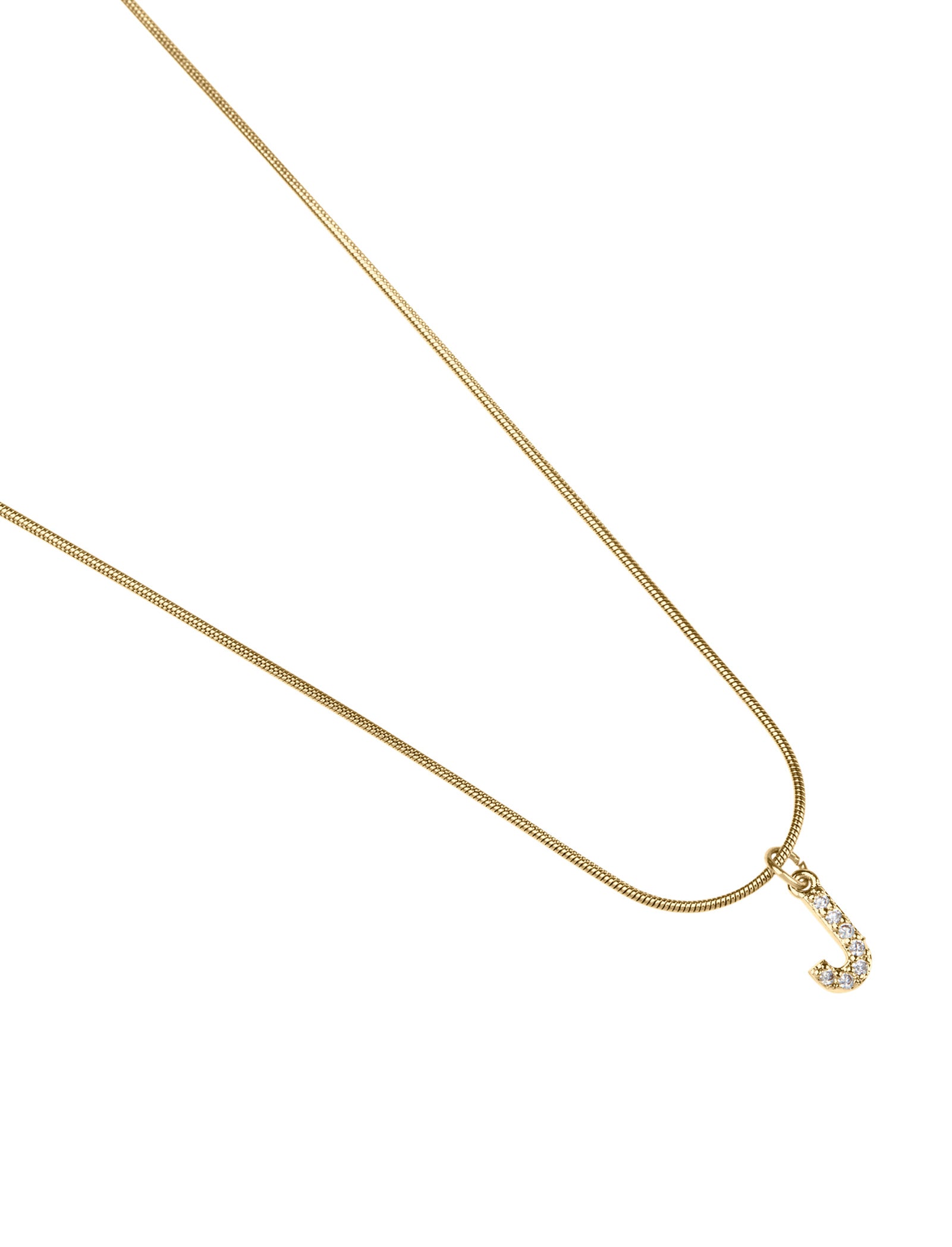 Pastiche  Initial Necklace (A-Z) - J1194YGCZ/J_45
