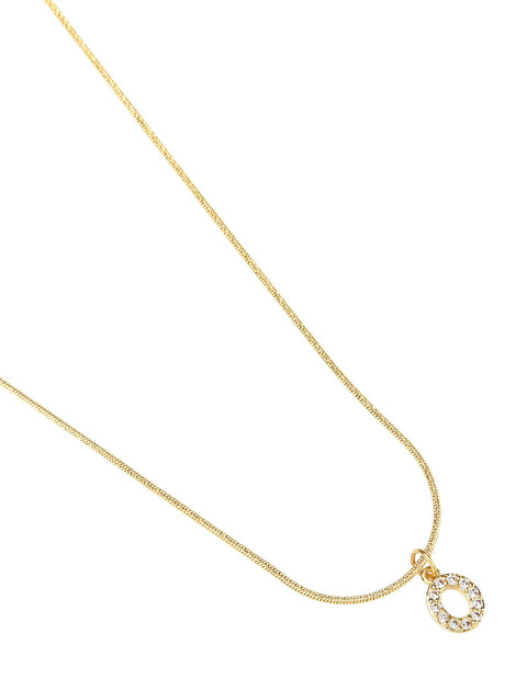 Pastiche  Initial Necklace (A-Z) - J1194YGCZ/O_45