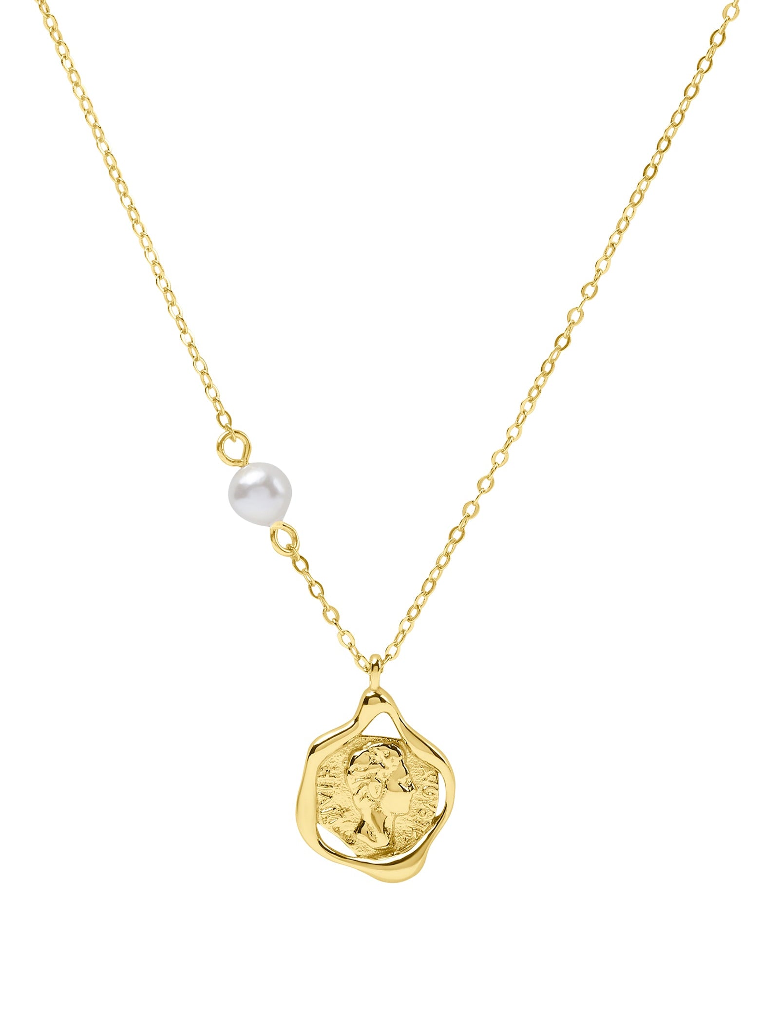 Pastiche  Farris Necklace - J1202YGPL_40