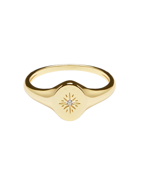 Pastiche  Voyager Ring - R1211YGCZ-N